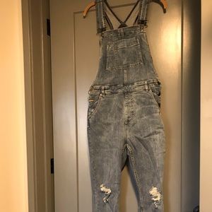 RVCA Skinny Overalls